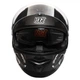 Мотошолом модуляр (flip-up) YOGE Пасть крокодила M-9399-4 (ABS/EPS, розмір M, чорний-сірий) - зображення 9