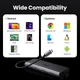 Концентратор 5 in 1 UGREEN CM478 HUB для MacBook Pro Air USB 3.0, 2xUSB 2.0 HDMI 4K с дополнительным питанием USB Type-C PD 100 Вт Grey (15495) - изображение 3