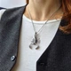 Серебряная подвеска кулон Скорпион в Черных камнях черненное серебро 925 пробы 3195ч 12.40г - изображение 2