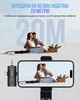 Бездротовий петличний мікрофон блютуз 3в1 для айфона для Android і 3.5 мм петличка bluetooth для iPhone на одяг K15-1М - зображення 4