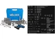 Набор инструментов 219 шт. 1/2-1/4-3/8" "Molder" (MT60219) - изображение 1