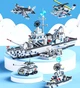 Конструктор Военный корабль 1560 деталей Lele Brother - изображение 7