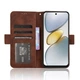 Чохол-книжка з кишеньками Deexe Wallet Stand для TECNO Spark Go 1 - Brown - зображення 3
