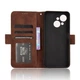 Чохол-книжка з кишеньками Deexe Wallet Stand для TECNO Spark Go 1 - Brown - зображення 5