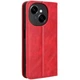 Чохол-книжка Deexe Retro Style для TECNO Spark Go 1 - Red - зображення 6