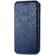 Чохол Deexe Rhombus Wallet для ZTE Blade A75 - Blue - зображення 4