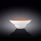 Тарілка глибока Wilmax Spiral Orange WL-669323/A (22.5см/1100мл) - зображення 2
