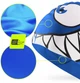Шапочка для плавания TSUNAMI Shark детская Blue (P-5905973401814) - изображение 5