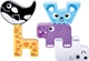 Обучающий игровой набор KIDDI SMART Зверушки-пазлики (4562-KS) - изображение 3