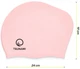 Шапочка для плавания TSUNAMI Standard Pink (P-5905973401845) - изображение 6