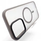 Чохол для смартфона BeCover Metal Buttons Case MagSafe для Apple iPhone 16 Pro Max Gray (BC_712101) - зображення 3