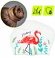 Шапочка для плавания TSUNAMI Flamingo Mix (P-5905973401920) - изображение 2