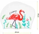 Шапочка для плавания TSUNAMI Flamingo Mix (P-5905973401920) - изображение 3