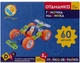 Гнучкий конструктор OTAMANKO Грайко-збирайко Гоночна машинка 60 деталей (5320176) - зображення 1