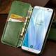Чохол-книжка GETMAN Cubic PU для Samsung Galaxy A31 Шкіряний Зелений (36705) - зображення 3
