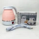 Електрочайник Travel Folding pink 500ml складаний 600W - зображення 6