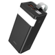 Повербанк з ліхтарем HOCO LED Powermaster J86 40000mAh |2USB/Type-C, PD/QC, 5A/22.5W| Чорний - зображення 6