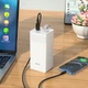 Повербанк с фонариком HOCO LED Powermaster J86A 50000mAh |2USB/Type-C, PD/QC, 5A/22.5W| Черный - изображение 6