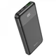 Павербанк із швидкою зарядкою HOCO J102 Cool figure PD20W+QC3.0 10000mAh |USB/Type-C| Чорний - зображення 3