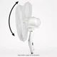 Вентилятор підлоговий CLATRONIC VL 3603 WHITE - изображение 4