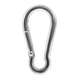 Карабін тактичний Mil-Tec нержавіюча сталь 4см Stainless Steel Carabiner (15924050) - изображение 3