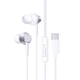 Наушники на разъем Type-C с микрофоном проводные Baseus Encok CZ11 Wired Earphones (Type-C, DAC, 1.1 m). White - изображение 1