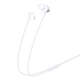Наушники на разъем Type-C с микрофоном проводные Baseus Encok CZ11 Wired Earphones (Type-C, DAC, 1.1 m). White - изображение 4