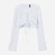 Топ женский H&M 060996367 40 Белый (6666000333704) - изображение 4
