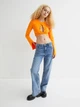 Топ женский H&M 060996367_orange 38 Оранжевый (6666000333582) - изображение 2