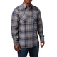 Рубашка тактическая 5.11 Tactical® Silverwood Flannel Plaid Long Sleeve Shirt S Overcast Grey Plaid - изображение 1