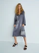 Платье женское H&M 061052265 S Темно-серое (6666000334862) - изображение 1