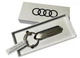 Брелок Audi Original Rings Stainless Steel Key Ring - зображення 3