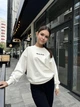 Свитшот для девочки с надписью молочний Pretty kids 158 - изображение 2
