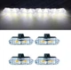 Проблесковый маячок 9202 LED Белый 12В стробоскоп в решетку радиатора с пультом - изображение 2