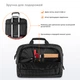 Сумка для ноутубка 2E CrossSquares 16" Black (2E-CBN9198BK) - изображение 16