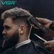 Профессиональный набор для стрижки волос VGR V-640 Машинка и триммер с дисплеем - изображение 3