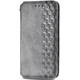 Кожаный чехол книжка GETMAN Cubic (PU) для Samsung Galaxy A31 Серый - изображение 1