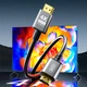 Кабель XO GB017A-HDMI v2.0 3 м Black (GB017A-HDMI.tranish) - изображение 5