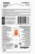 Батарейка ZA13 Energizer Zinc Air PR48 1,45V-8 штук - изображение 2