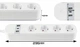Розумний подовжувач, мережевий фільтр Tervix Pro Line WiFi Power Strip 423421 - зображення 2
