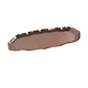 Металлический лоток для маникюрных инструментов Global Fahion, фигурный, розовое золото, 21.5х11 см - изображение 3