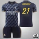 Футбольна форма Lion SPORT Real Madrid BRAHIM (Реал Мадрид Браім) розмір 20 на зріст 115-125 см, вік 6-8 років темно-синій-жовтий - зображення 1