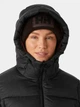 Куртка зимняя короткая женская Helly Hansen 53612-084 S Черный/Коричневый (7040059268184) - изображение 4