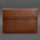 Шкіряний чохол-конверт BN на магнітах для MacBook 14, світло-коричневий - изображение 4