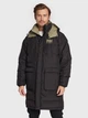 Парка двусторонняя мужская Helly Hansen Yu Reversible Coat 53892-990 S Черный/Хаки (7040057966563) - изображение 1
