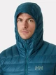Куртка демисезонная с капюшоном мужская Helly Hansen 63361-453 L Синяя (7040059371921) - изображение 4