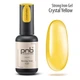 Моделюючий гель для нігтів PNB Strong Iron Gel Crystal Yellow 8 мл - изображение 1