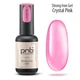 Моделюючий гель для нігтів PNB Strong Iron Gel Crystal Pink 8 мл - зображення 1