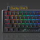 Клавиатура проводная Ducky One 3 Mini Cherry MX Red RGB UA USB Black (DKON2161ST-RUAPXCLAWSC1) - изображение 3