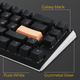 Клавиатура проводная Ducky One 3 Mini Cherry MX Red RGB UA USB Black (DKON2161ST-RUAPXCLAWSC1) - изображение 12